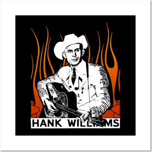 Hank Williams Sr. Posters and Art